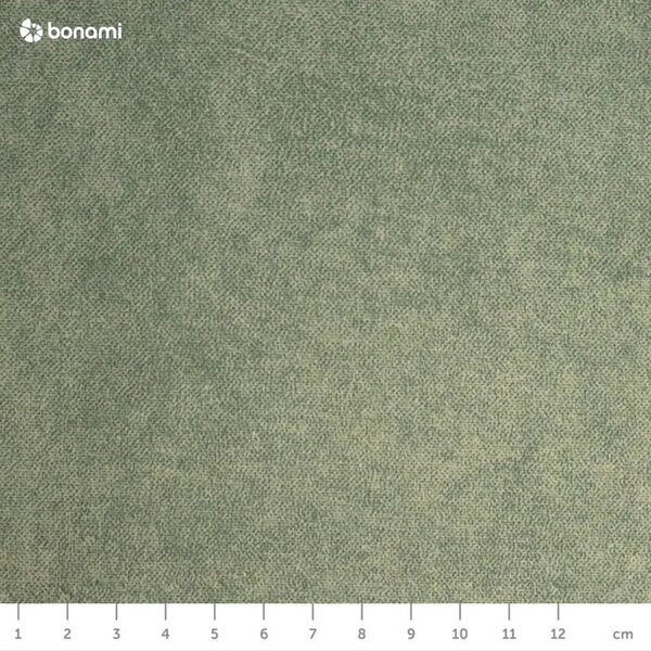 Зелено двойно тапицирано легло с включена подматрачна рамка 140x200 cm Tulsa – Ropez