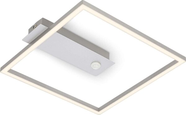 Briloner - LED таванно осветително тяло с сензор FRAME LED/14W/230V 3000K 30x32 cm матов хром