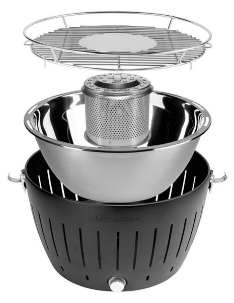 Сива бездимна скара XL - LotusGrill