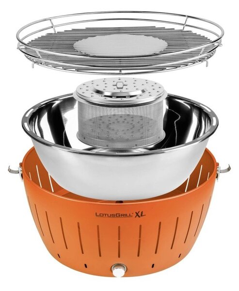 Оранжева бездимна скара XL - LotusGrill