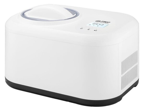 Машина за сладолед и кисело мляко First Austria FA-5105, 100W, 1 л, Ледогенератор, Компресор, Бял