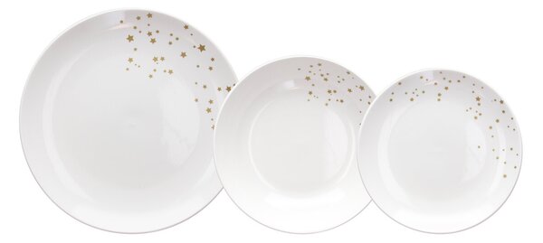 Сервиз за хранене TOGNANA METROPOLIS Dream Oro, 18 части
