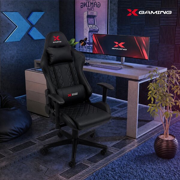 Геймърски стол Xgaming Xcom2 - черен