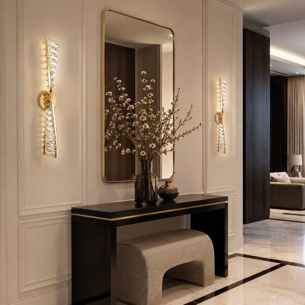 СТЕНЕН LED АПЛИК APP1951-W 50 cm GOLD