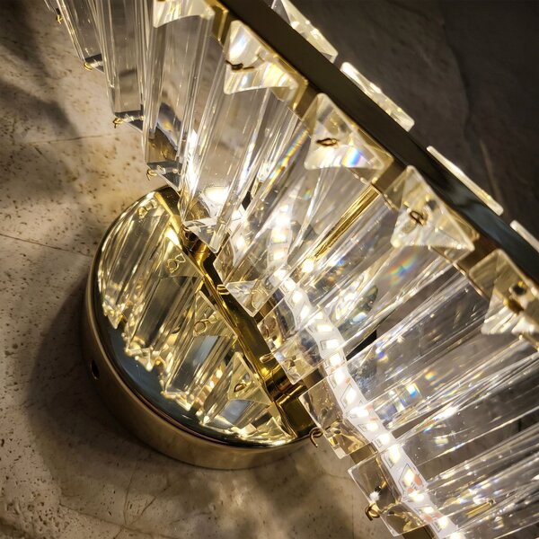 СТЕНЕН LED АПЛИК APP1951-W 50 cm GOLD