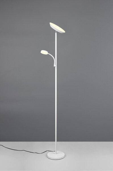 Бяла LED подова лампа (височина 178 cm) Specter – Reality
