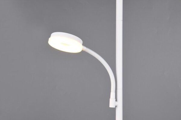 Бяла LED подова лампа (височина 178 cm) Specter – Reality