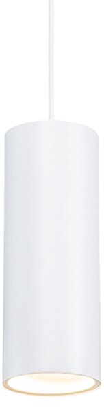 Дизайнерска висяща лампа бяла кръгла GU10 50mm - Tubo