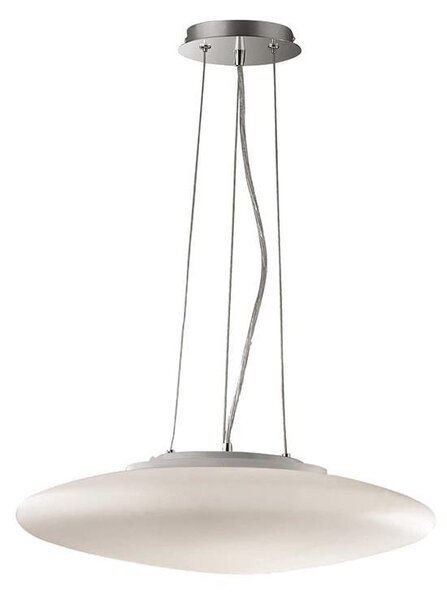 Ideal Lux - Полилей на кабел SMARTIES 3xE27/42W/230V, диаметър 42,5 см, бял