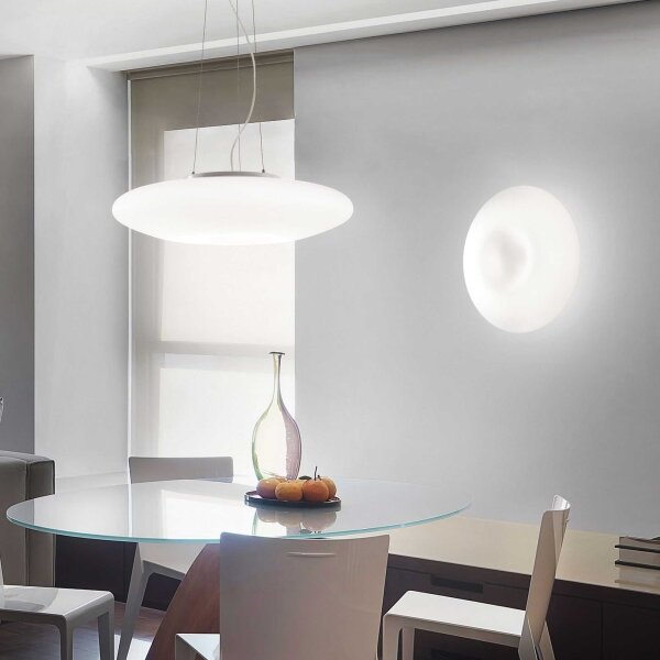 Ideal Lux - Полилей на кабел GLORY 3xE27/60W/230V Ø 50 см, бял