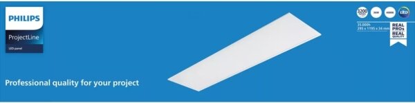 Philips - LED панел за окачен таван PROJECTLINE LED/36W/230V 4000K 119x29,5 cm