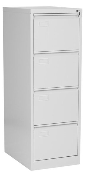 Шкаф Carmen CR-1232 J, 4 бр. чекмеджета, метален, сив