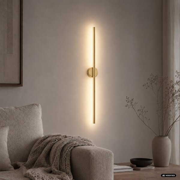 LED Настенно осветително тяло LANA LED/7W/230V 4000K златно