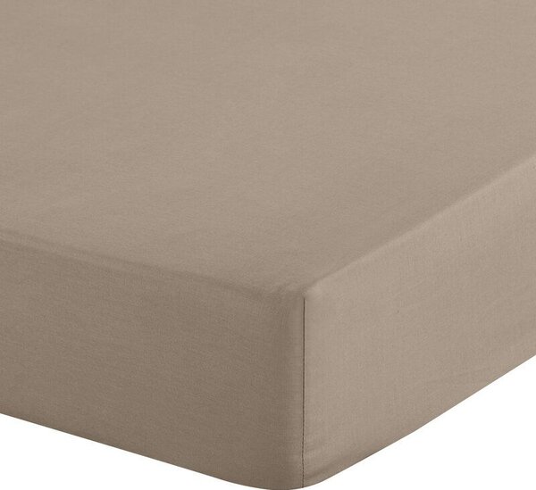 Бежов еластичен чаршаф SOFT – чаршаф за матрак с ластик Šírka: 140 cm | Dĺžka: 200 cm