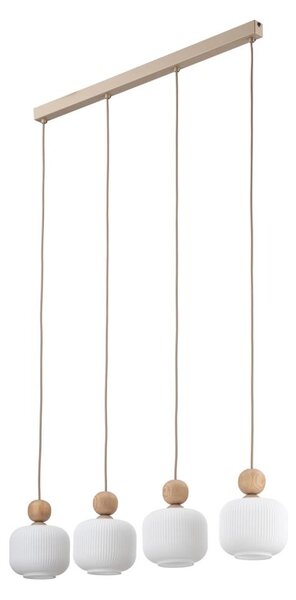 Полилей на кабел BALLO 4xE14/10W/230V бежов