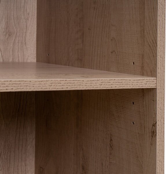 Отворен модулен шкаф от декор от дъб в естествен цвят 60x180x45 cm Modular – Casa Selección