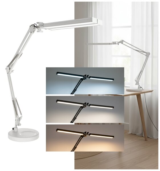 Brilagi - LED димируема настолна лампа VARIO LED/15W/230V 3000-6000K бяла