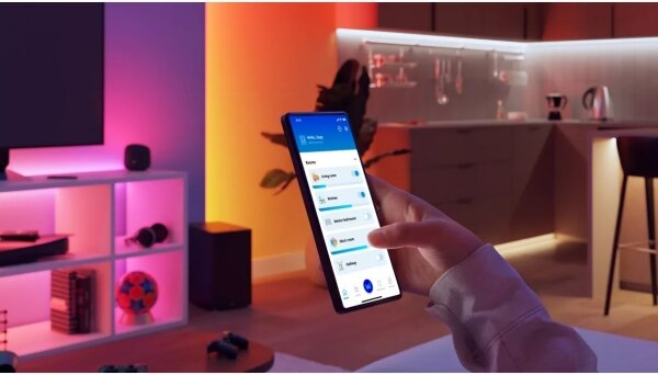 Philips -LED RGB Димируема лента SMART STRIP 15m LED/20W/230V 2200-6500K Wi-Fi