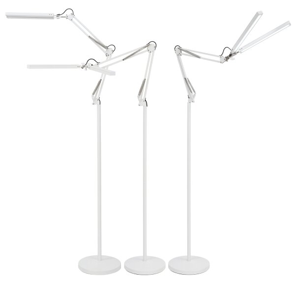 Brilagi - димируема LED гъвкава подова лампа VARIO LED/14W/230V 157 cm бяла