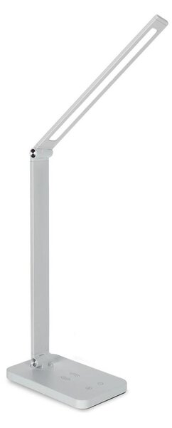 Brilagi - LED димируема настолна лампа с докосване и безжично QI зареждане, LED 7W/5V, 3000/4000/6000K, бяла
