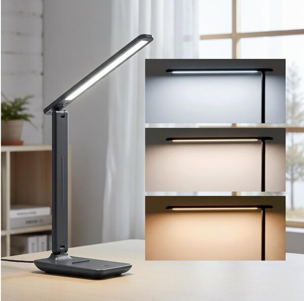 Brilagi -LED Димируема настолна лампа VARIO LED/7W/230V 3000/4000/6500K антрацит