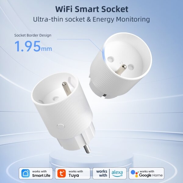 Immax NEO 07812L - Умен контакт E 3500W Wi-Fi