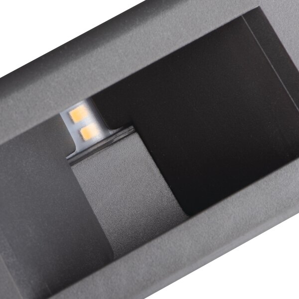 Kanlux 39181 - LED външна стенна лампа REFAZI LED/6W/230V IP54 антрацит