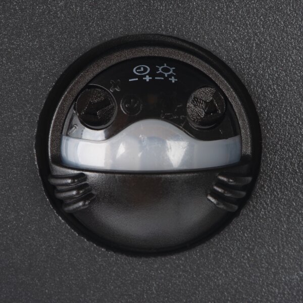 Kanlux 28995 - LED външно стенено осветително тяло с сензор REKA LED/7W/230V IP54 антрацит