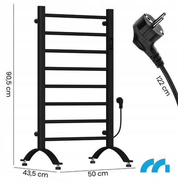 Електрически радиатор за баня MALTEC 200 W