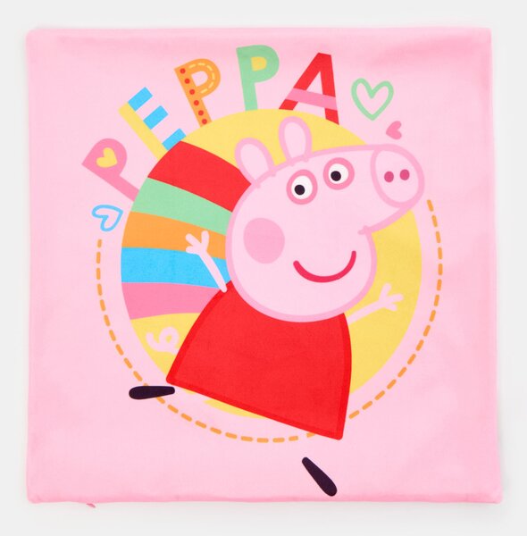 Sinsay - Калъфка за възглавница Peppa Pig - пастелнорозово