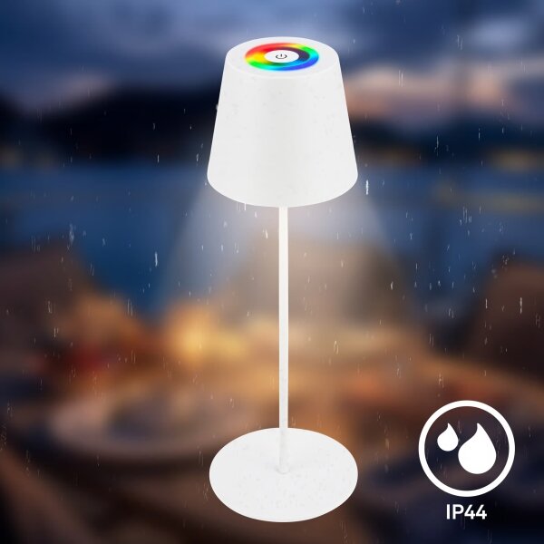 Briloner 7559016-LED RGB St настолна лампа COLORIS 3,5W/5V IP44 2000mAh Wi-Fi Tuya