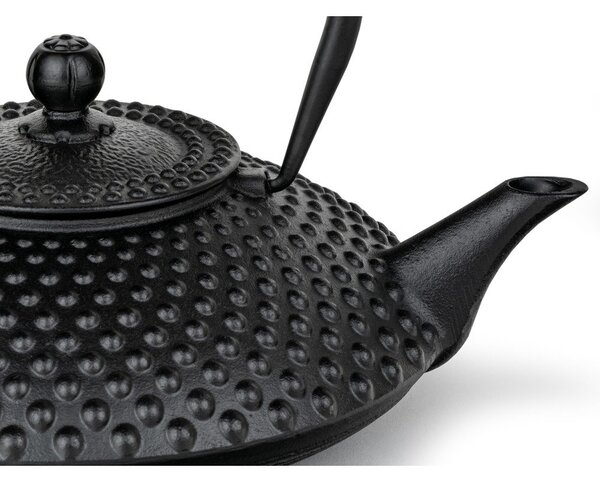 Черен чугунен чайник с цедка 1,25 l Xilin – Bredemeijer