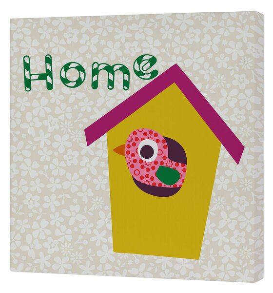 Пластно HappyFriday Moshi Moshi House Многоцветен 27 x 27 cm