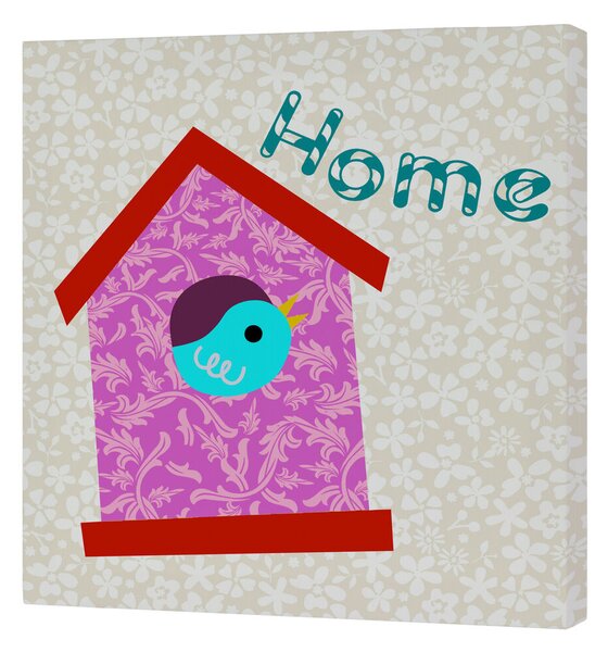 Пластно HappyFriday Moshi Moshi House Многоцветен 27 x 27 cm