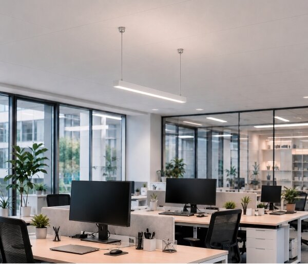 Brilagi - LED висящо осветително тяло FULLDAY LED/10/15/20W/230V 2700/4000/6000K 60 cm бяло