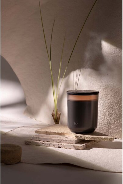 AIR SONIC AROMA CANDLE GREY ЕЛЕКТРИЧЕСКИ ДИФУЗЕР С ДИСТАНЦИОННО ЧЕРЕН