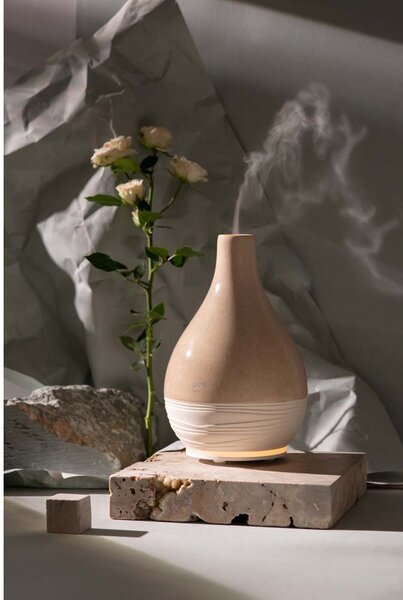 AIR SONIC AROMA VASE BEIGE ЕЛЕКТРИЧЕСКИ ДИФУЗЕР С ДИСТАНЦИОННО