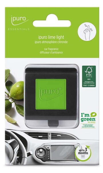 ESSENTIALS АРОМАТИЗАТОР ЗА АВТОМОБИЛ LIME LIGHT