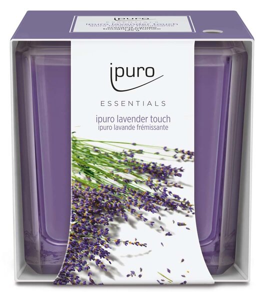 ESSENTIALS АРОМАТНА СВЕЩ LAVENDER TOUCH 125ГР