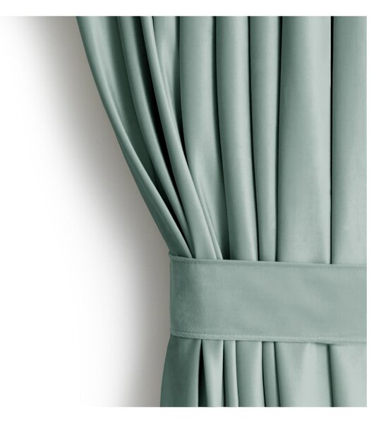 Светлозелено затъмняващо перде 140x270 cm Eyelets – Restilo