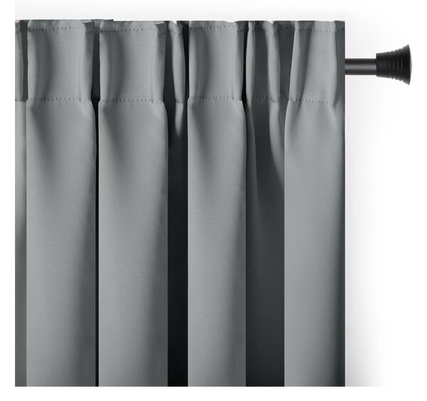 Сиво затъмняващо перде 140x245 cm Kierra – Restilo