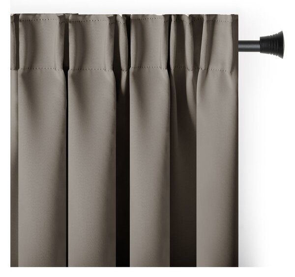Сиво-бежово затъмняващо перде 140x245 cm Kierra – Restilo