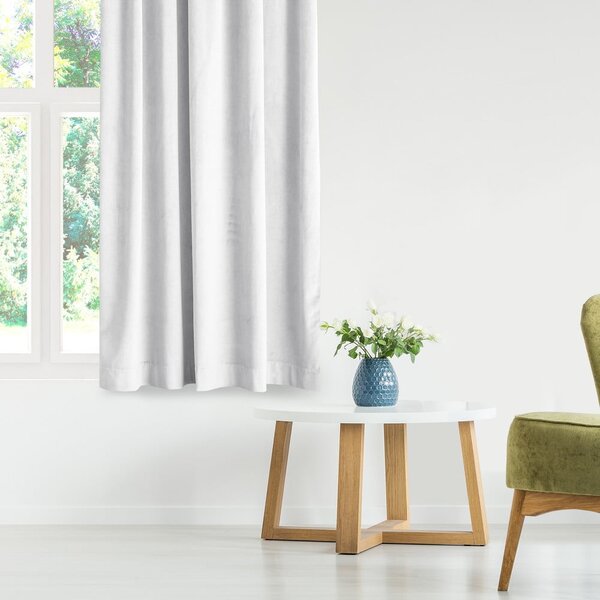 Бяло dimout перде 140x270 cm Eyelets – Restilo