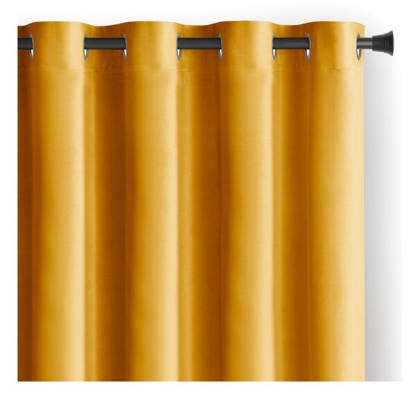 Жълто dimout перде 140x245 cm Eyelets – Restilo