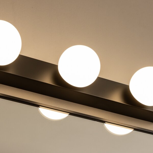 Brilagi - LED осветление за огледало за баня HOLLYWOOD 4xLED/3W/230V IP44 черно