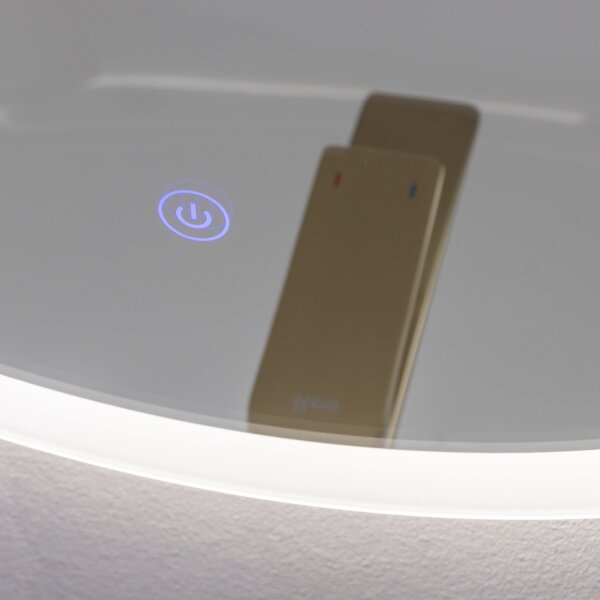 Brilagi - LED огледало за баня CUNEO LED/19W/230V Ø 60 cm IP44 CRI 90 димируемо + CCT