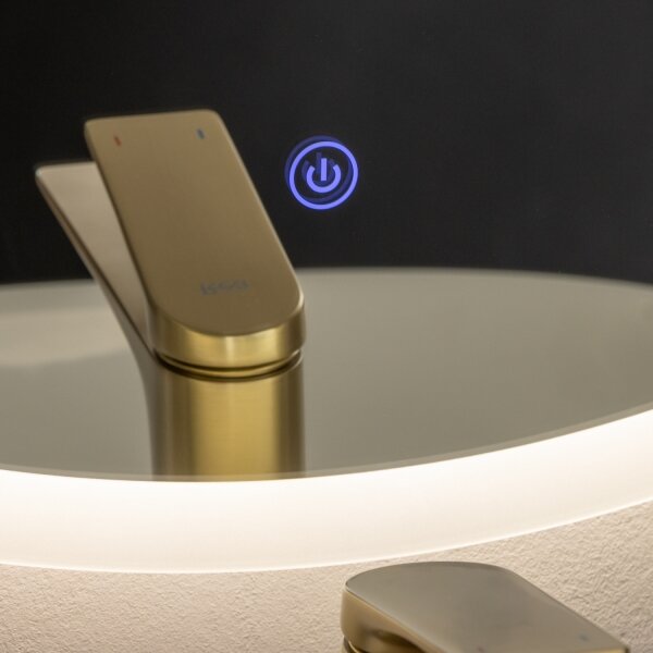 Brilagi - LED огледало за баня CUNEO LED/25W/230V диам. 80 см IP44 CRI 90 димируемо + CCT