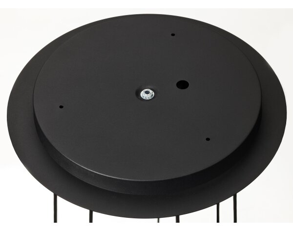 Jupiter 2015 - Пендел ALAS 7xGU10/10W/230V черен/златист