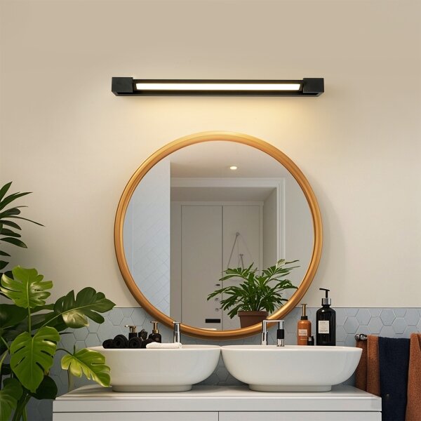 Brilagi-LED Осветление за огледало за баня AQUA LINE LED/18W/230V 60 cm IP44 черно