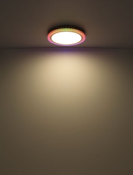 Globo 41372-24 - RGBW Димируем плафон BOLLY LED/20W/230V + д.у